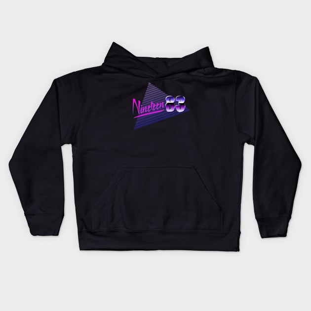 Nineteen83 Kids Hoodie by beerman